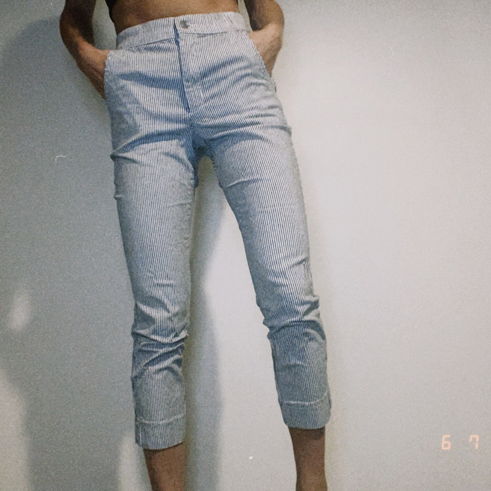 Hollister striped pants!